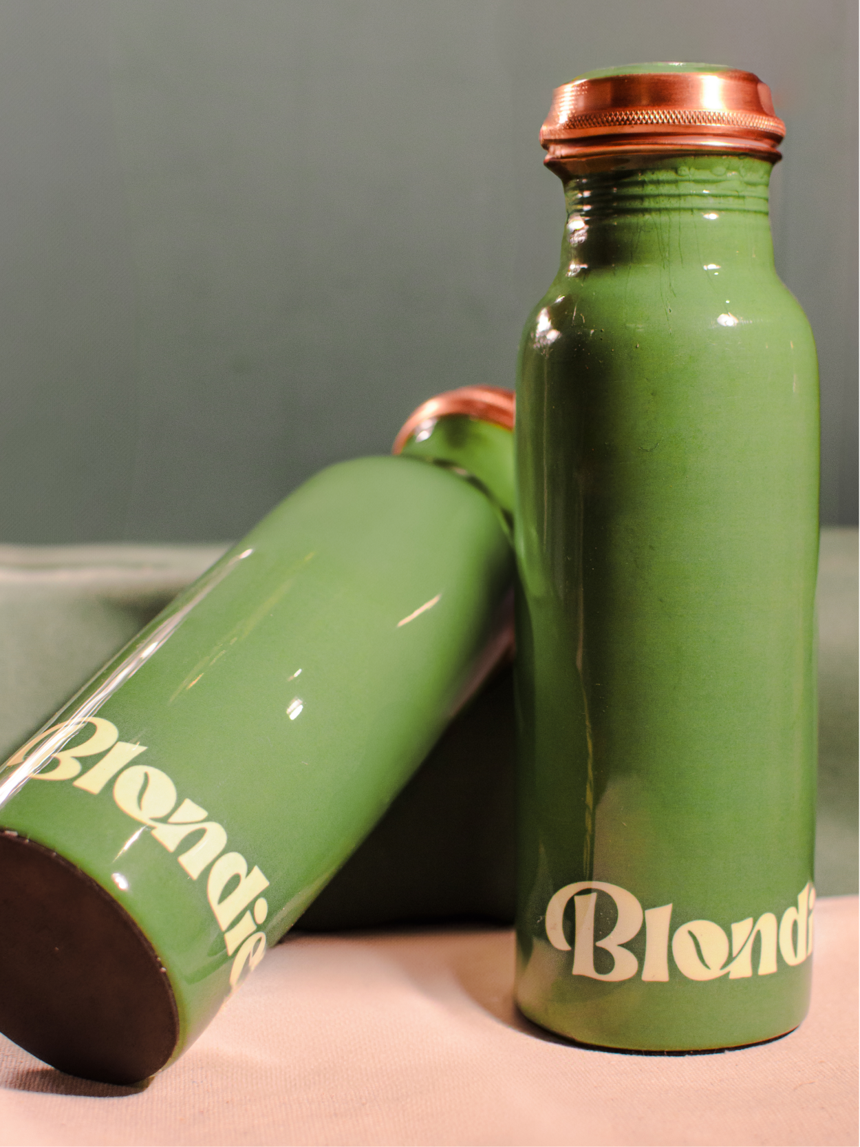 Green Copper Bottle