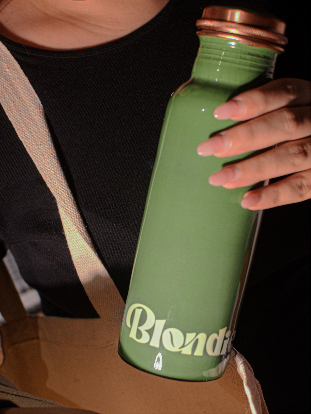 Green Copper Bottle