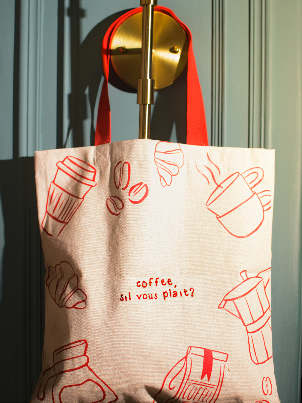 Tote: Coffee S’il Vous Plait