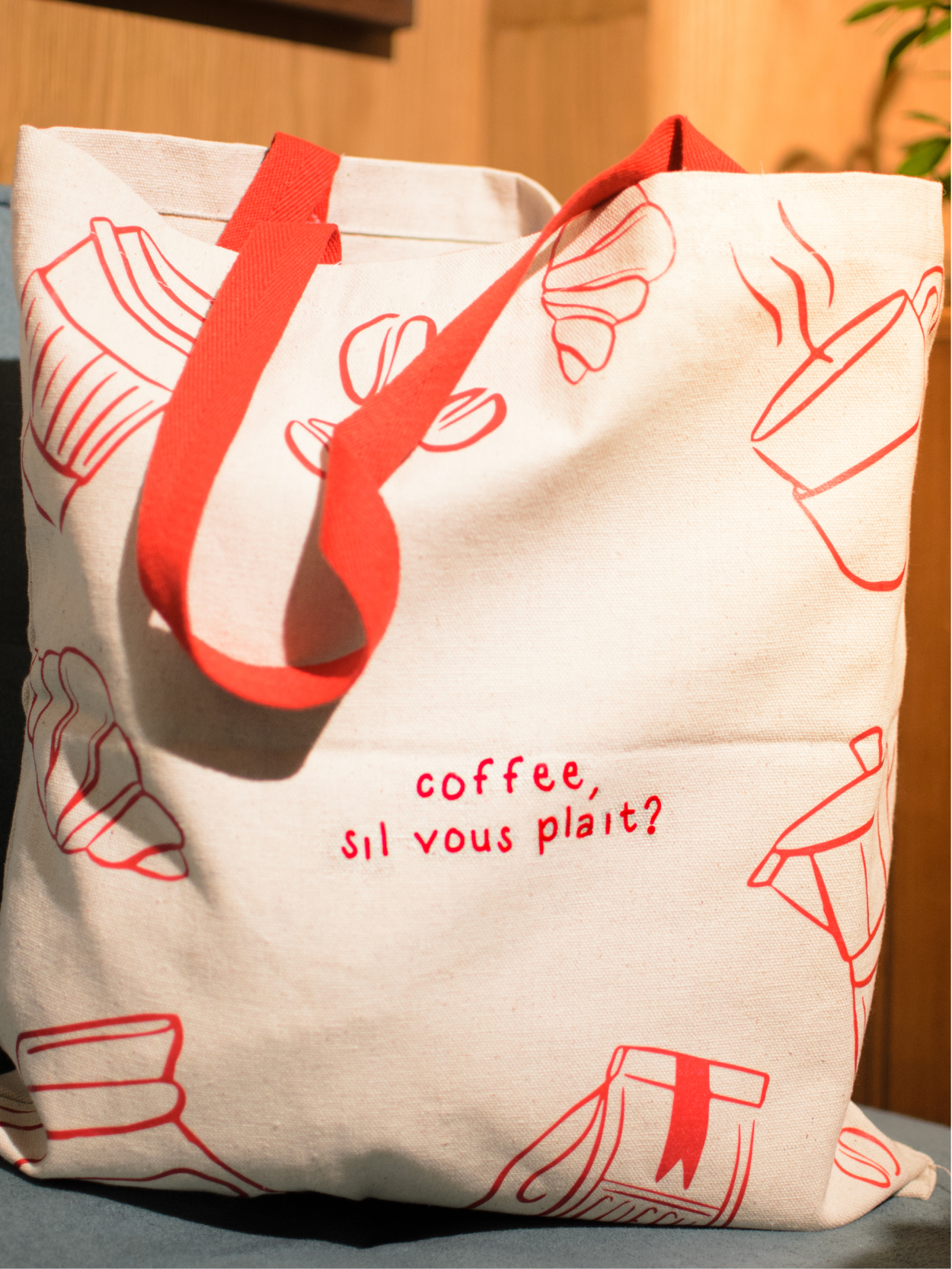 Tote: Coffee S’il Vous Plait
